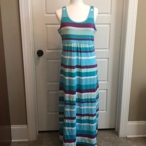 columbia omniwick striped dress